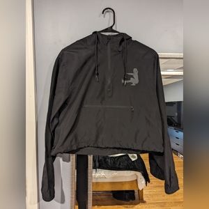 Quarter Zip Nylon Windbreaker Suzie B Fitness